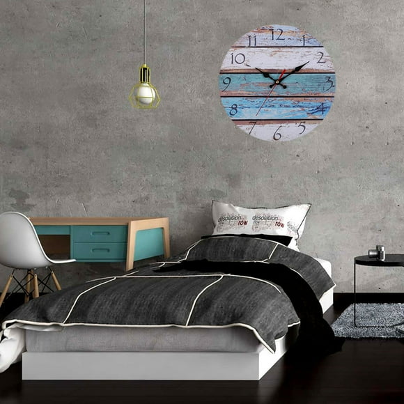 Round Wall Clock Arabic Numerals, Clock , Wall Clock Wall Clock Vintage Clock Quartz Hanging Clock Bar Decoration Large Silent Wall Clock Analog for Home Office Nursery Room Wall