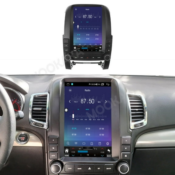 MOOKAKA 12.1 inch Carplay Screen/Radio/Multimedia Player for Kia Sorento 2009-2012 Universal Car Navigation/GPS Upgrade Headunit Android Display 1080P Touch Screen Receiver Replace System