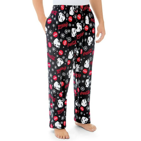 Collections Etc. - Coca Cola® Lounge Pants with Can Piggy Bank ...