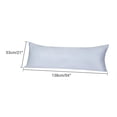 thumbnail image 6 of Unique Bargains Solid Print Woven Pillowcases, Body Pillow, Gray, 6 of 7