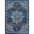 thumbnail image 2 of Well Woven Amba Distressed French Floral Area Rugs, Blue, 2 of 4