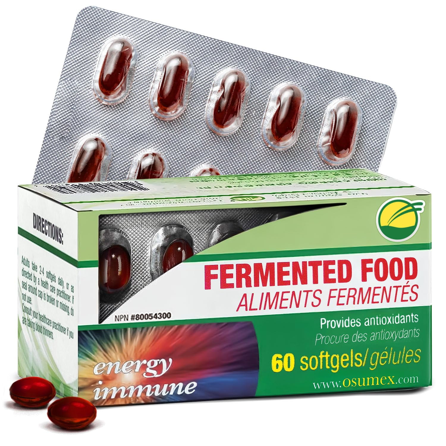 Osumex Gut Support Live Probiotics for Women and Men 60 Vegetable Softgel-LB17 Daily Probiotic Supplement for Adults, Digestive Probiotic for Gut Health, Gut Probiotics for Immune & Digestive Support