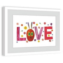 Eric Carle Caterpillar Love 3 Framed Art Print