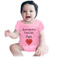 thumbnail image 5 of Boy Outfits Cute Pattern Print Short Sleeve Body Suit Toddler Girl Clothes for 12-18 Months, 5 of 5