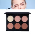 thumbnail image 3 of Powder Palette,Powder Palette 6 Shades Face Powder Palette Contour Palette Convenient Use, 3 of 12