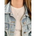 thumbnail image 4 of Sterling Silver Ballet Dancer Pendant Necklace for Girls on Cable Chain 16", 4 of 6