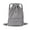 Gray, variant on PULLIMORE Unisex Drawstring Backpack String Bag Sack Water Resistant Nylon for Gym Shopping Sport Yoga (Blue)
