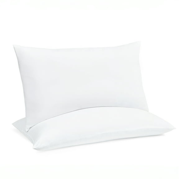 Noble Linens 2-Pack Plush Bed Pillows Set, Standard/Queen