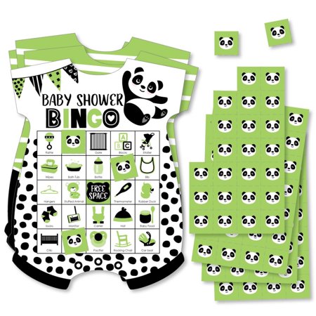 Big Dot of Happiness Party Like a Panda Bear - Picture Bingo Cards and Markers - Baby Shower Shaped Bingo Game - Set of 18 price history on PriceWatchPro
