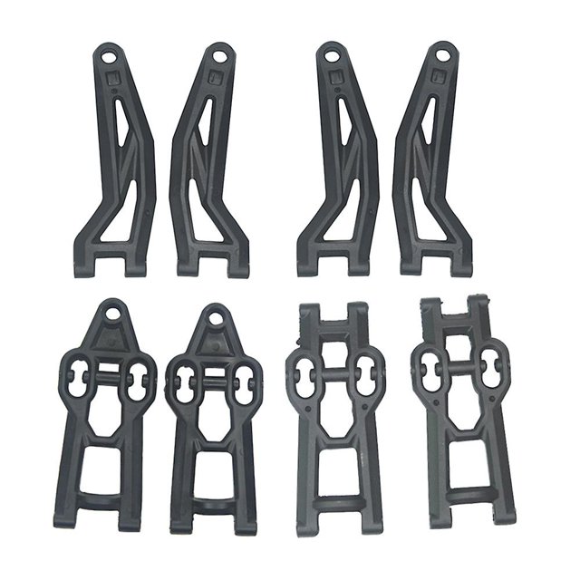 Uds brazo oscilante inferior superior trasero delantero para Xlf X03 X04 X-03 X-04 1/10 Afortunado Sencillez
