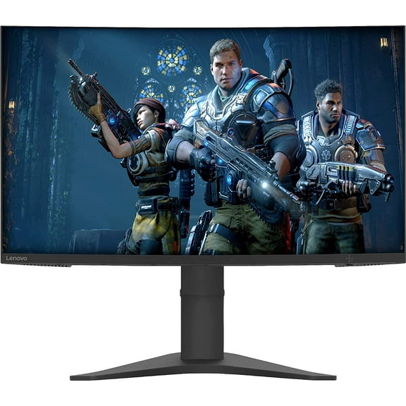 Restored Lenovo G27c-10 Monitor 27" FHD 1920x1080 165Hz 1ms 350Nit VA Panel (Refurbished)