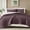 Deep Purple, variant on Amberspace Lightweight 3-Piece Bed in a Bag Quilt Set with Pillow Shams,Olive Green,Queen