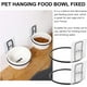 thumbnail image 5 of 2 piezas de cuenco de pared para mascotas, soporte elevado, cuencos para perros, montaje en pared elevado, comedero para mascotas para perros pequeños y medianos y gatos ER, 5 of 5
