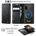 thumbnail image 3 of Funda Billetera Desmontable Magnética 2 en 1 Magsafe para Samsung Galaxy S20 con Tarjetero para Mujer y Hombre,Cuero PU Retro 【Bloqueo RFID】 Funda con soporte a prueba de golpes, 3 of 10