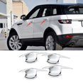 thumbnail image 1 of for Range Rover Evoque 2012 - 19 Chrome Outer Door Bowl Moulding Cover Trim -, 1 of 4