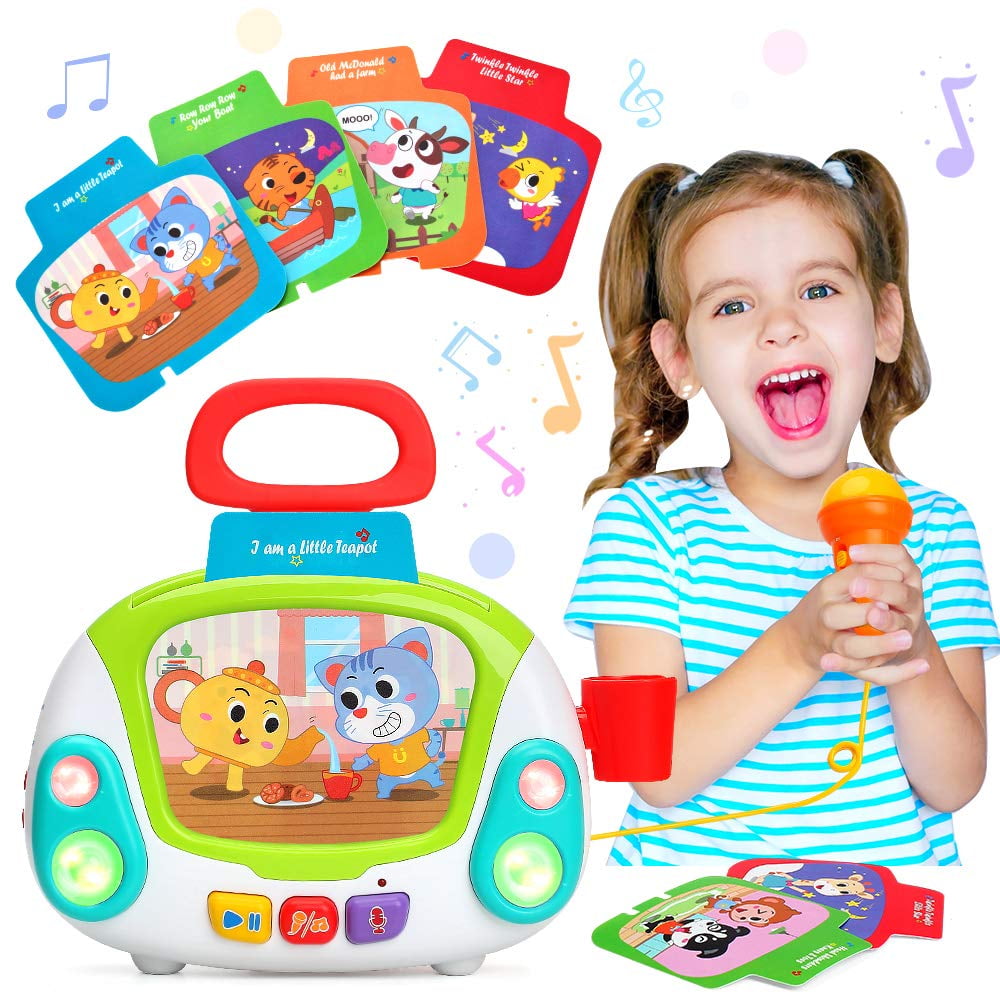 Music Toy for 2 3 4 Years Old Girls Boys, Xmas Gift for Toddlers Kids