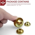 thumbnail image 2 of CUITING Solid Brass Texture Sprayer Orifice Tip Set, Fits Wal-Board Drywall Texture Hopper Gun, Professional Model Texture-Pro 200, Spray-Pro, 3 Nozzle Tips, 1 Threaded Collar, 2 of 4
