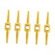 thumbnail image 2 of 5 piezas Carcasa de cable de cambio de freno Colamx Adaptador de reparación de tubería de aceite resistente Oro, 2 of 8