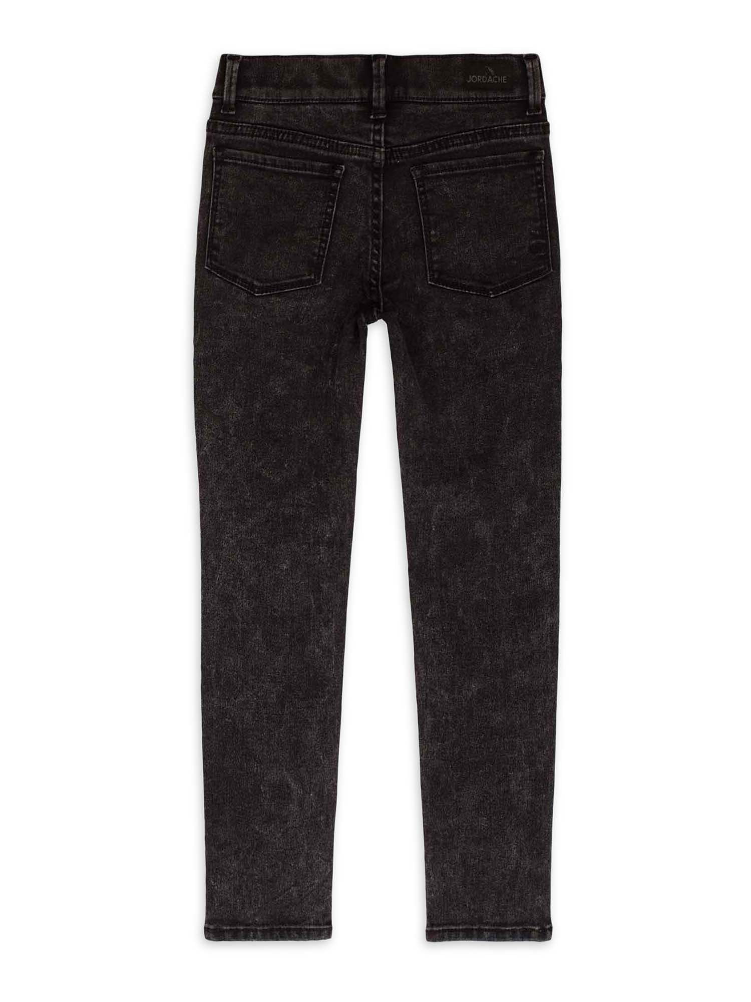 Jordache Girls Acid Wash Pull On Jeggings, Sizes 4-18 Plus