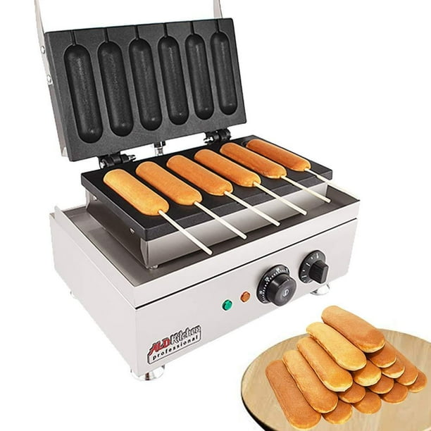 Hotdog Waffle Maker Waffle Dog Maker Machine Commercial Stainless