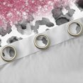 thumbnail image 5 of Feelyou Fashion Cheetah Print Black Out Curtains, Pastel Sequin Print Curtains Pack of 2 (42x63 Each), Teens Adult Women Girls Bedroom Curtains, Window Curtains Decor, 5 of 7