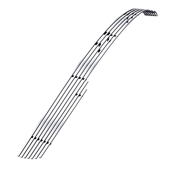 APS Compatible with Chevy Camaro 2014-2015 SS LS LT with RS Package Phantom Style Main Upper Stainless Steel Billet Grille C65996A