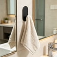 thumbnail image 7 of HonestMatter Towel Hooks, Adhesive Wall Hooks No Damage, Stainless Hooks for Hanging Towels and Robes, Silver, 1 Pack, 7 of 7
