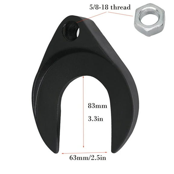 63mm Inner Axle Puller Removal Tool with Nut, Front Wheel Drive Axle for Vehicle Repairs, Auto Mechanics, DIY Tool for Repair