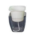 thumbnail image 2 of Double Deck Planter Clear Indoor Garden Chic Self watering Pots Foolproof Square Containers (G103), 2 of 8