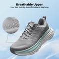 thumbnail image 4 of NORTIV 8 Women's Walking Shoes Cushion Running Tennis Shoes ActiveFloat Non-Slip Comfortable Breathable Workout Gym Sports Athletic Fashion Sneakers, 4 of 8