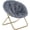 Gray, variant on Nextay XL Comfy Saucer Chair, Folding Faux Fur Lounge Seat for Living Room