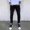 Black, variant on Jeans for Men Relaxed Fit Wide Leg Soft Denim Pants Elastic Loose Classic Outdoor Denim Trousers Black Size 36/XL