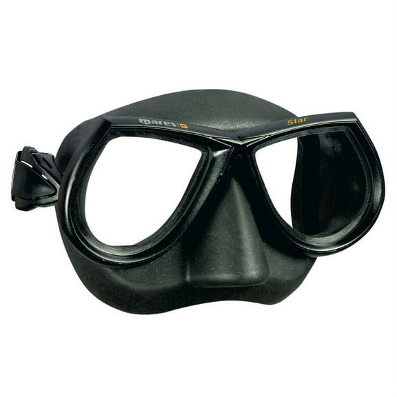 Mares Star Mask - Black/Black