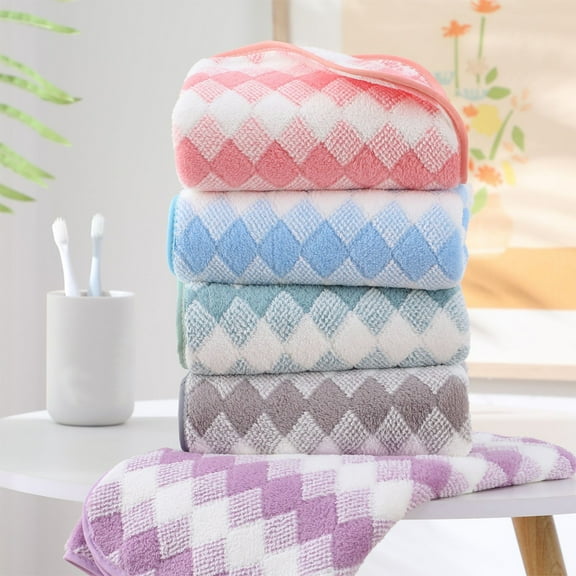 sruoe Towels Clearance, Hand Towels for Bathroom, Face Towels, Portable Hypoallergenic Quick Dry Soft Comfortable Towels, Polyester
