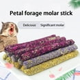 thumbnail image 3 of 6Pcs Rose, Calendula, Lavender Stick Molar Chewing Toys, Dental Care Chewing Snacks, Suitable for Rabbits, Hamsters, Chinchillas And Other Small Pets, 3 of 6