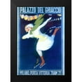 thumbnail image 2 of Vintage Apple Collection 18x24 Black Modern Framed Museum Art Print Titled - Ice Skating, 2 of 5