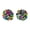 Style-2, variant on Boho Beaded Ball Stud Earrings for Women Colorful Lightweight Handmade Bohemian Seed Bead Round Studs Statement Beach Vacation Personalized Unique Jewelry Style 10