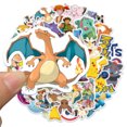 thumbnail image 5 of Mukay 50Pcs Pokemon Pikachu Stickers Pack, Waterproof Cute Cool Teens Funny Theme for Party Favors Gifts, Personalized Your Own MacBook, Laptop, Guitar, Luggage, Skateboard, Car, 5 of 6