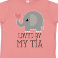 thumbnail image 4 of Inktastic Tia Loves Me Baby Elephant Boys or Girls Toddler T-Shirt, 4 of 5