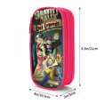 thumbnail image 3 of Gravity Falls Pencil Case Durable Pen Carrying Case Lightweight Pencil Bag Pouch Box Organizer Pencase Pink, 3 of 8