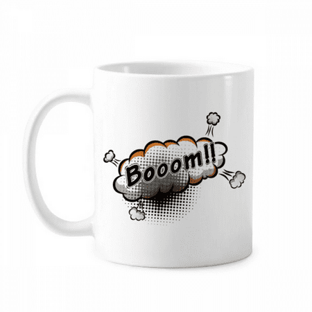 

Boom Clouds Gas Art Deco Fashion Mug Pottery Cerac Coffee Porcelain Cup Tableware