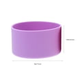 thumbnail image 2 of HAMPPLIES 3pcs Water Cup Protective Cover Grey Silicone Sleeve for Daily Use, 2 of 8