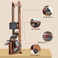 thumbnail image 6 of Trunks Surf & Swim Co. Water Rowing Machine, Solid Wood, Brown Walnut, 60 lb, 6 of 6