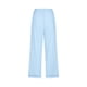 thumbnail image 2 of Pantalones Largos de Pierna Ancha para las Mujeres de Moda Alta Color Casual Pantalones de Cintura Elástica, Suelta Pierna Recta con Bolsillo para Descansar Y Al Aire Libre, 2 of 5