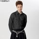thumbnail image 5 of INCERUN Tops 2024 estilo americano sexy para hombre, camisa transparente con encaje floral de malla hueca, ropa de discoteca para hombre, blusa fina de manga larga S-5XL, 5 of 5