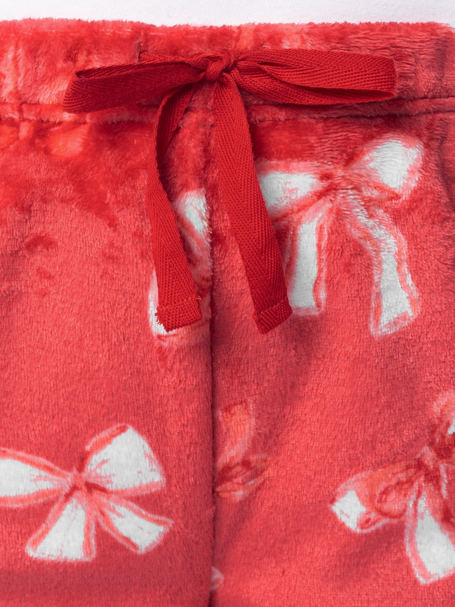 Fruit of the Loom Women's Beyond Soft Long Sleeve Top & Fleece Bottom Pajama Set, Sizes S-4X
