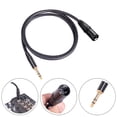 thumbnail image 4 of 6.35 Mm 1/4 Inch Trs To Xlr Male Balanced Signal Interconnect Cable Mic Cable, 4 of 4