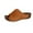 Brown, variant on Nrmvnmi Women's Slippers Open Toe Plus-Size Platform Wedge with A Line Wearing Beach Slippers Summer Comfortable Shoe White Mothers Day Gifts