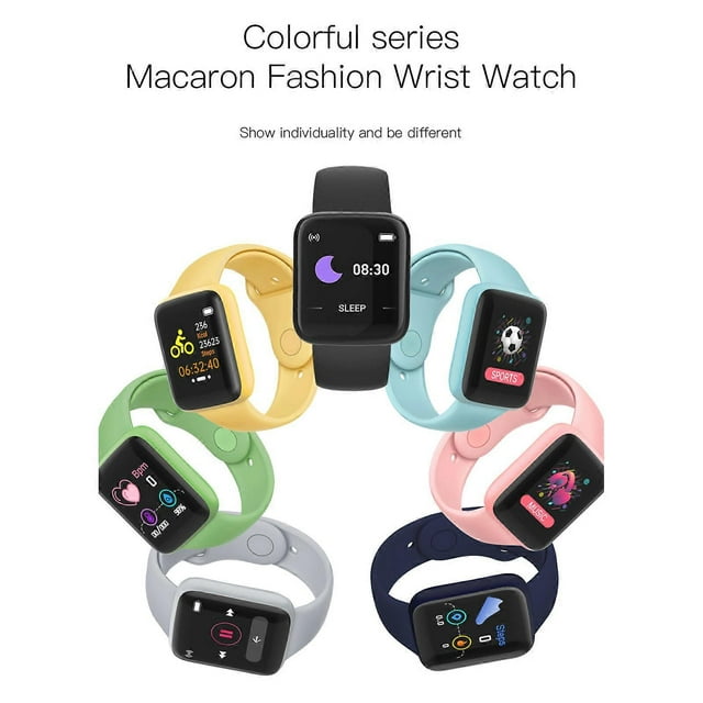 LT716 Fashion Multicolor Intelligent Watch Real-Time Monitor Multifunctional BT Sports Rechargeable Intelligent Watch