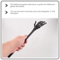 thumbnail image 3 of FESTFENDS 1Par De Skeleton Arm Stakes Negros Para De Fiesta Y Ambiente Escalofriante En Jardín, 3 of 8